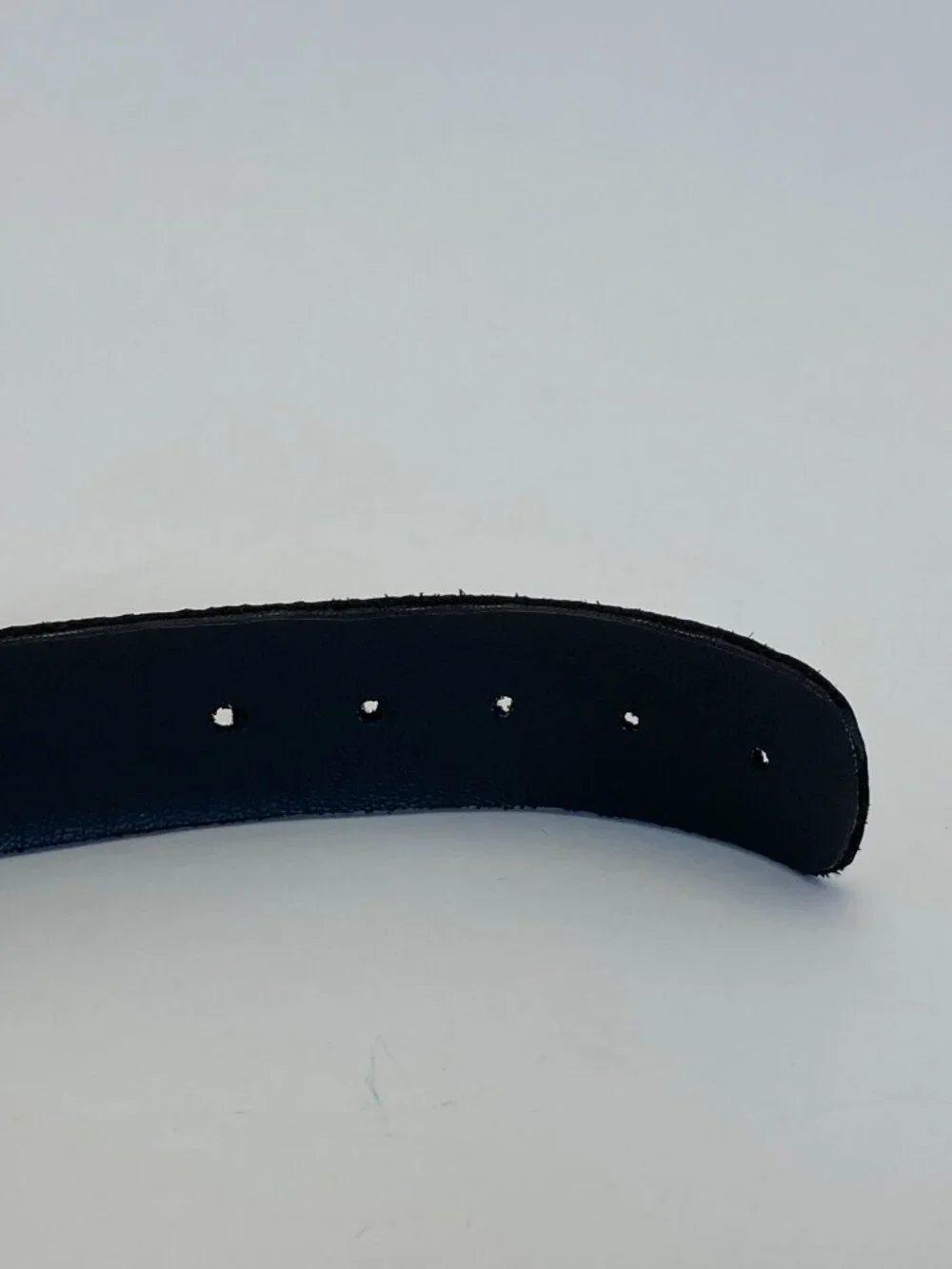 Kippys Vintage Western Belt Sz 34-37 Swarovski Crystal Black Leather Gold Studs